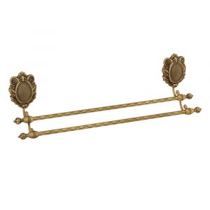 Double towel holder, L50