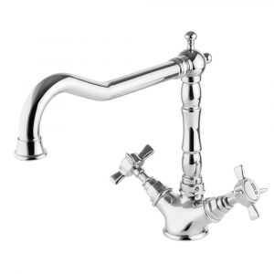 Sink mixer with movable spout