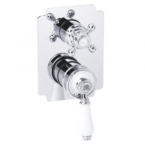 Built-in 4 way shower mixer with diverter