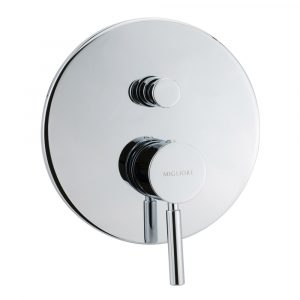 Built-in 2-way shower mixer with diverter