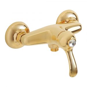 Exposed shower mixer