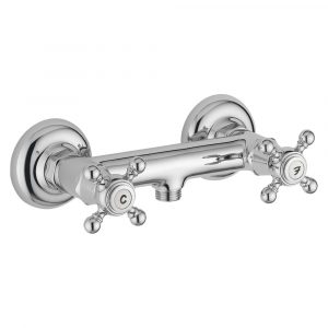 Exposed shower mixer