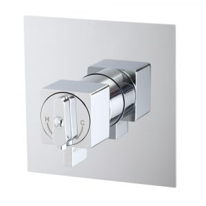 Built-in thermostatic shower mixer