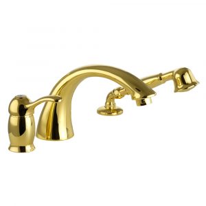 Bathtube mixer with pull-out handshower