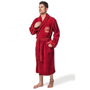 Bathrobe Dolce Bagno Bordo