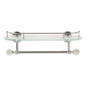 Shelf with towel holder, L36 cm, Amerida