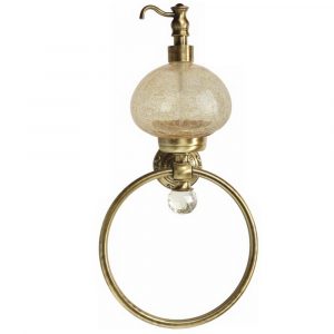 Dispenser with a towel ring, Cristalia