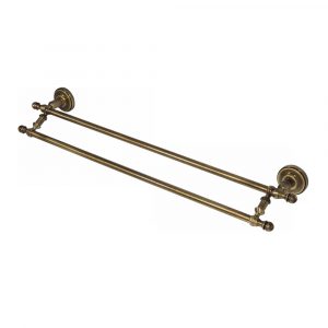 Double towel holder, L65, Mirella