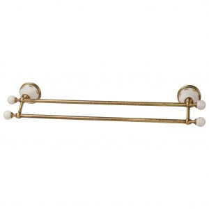 Double towel holder, L60 cm, Provance