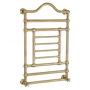 Water heated towel rail