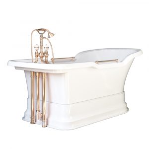 Vasca da bagno Impero Podium bianco