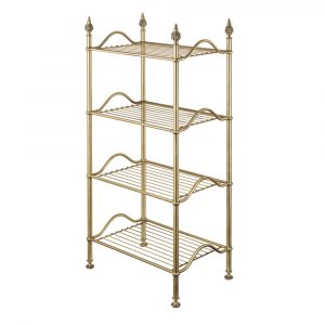 Rack with four shelves, L50 cm, Mirella