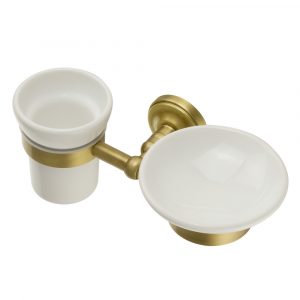 Soap dish and tumbler holder, Mirella