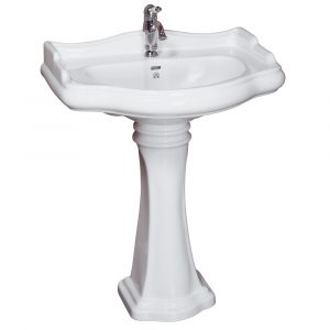 Washbasin 73 on pedestal, Bella