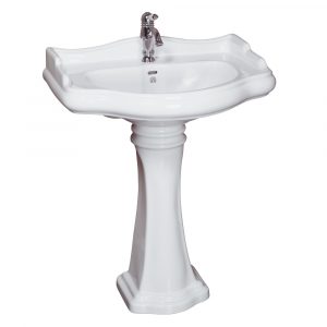 Washbasin 69 on pedestal, Bella