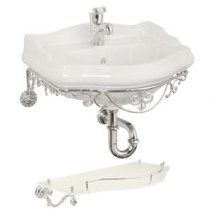 Lavabo consolle sospeso