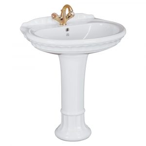 Washbasin 70 on pedestal, Gianeta