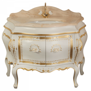 Washbasin furniture, marble top, washbasin, Juliana