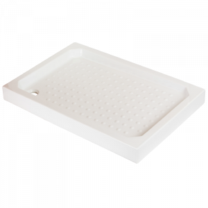 Rectangular shower tray