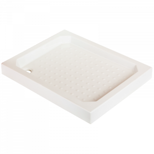 Rectangular shower tray