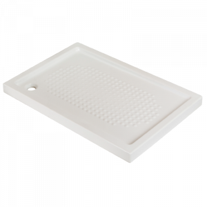 Rectangular shower tray