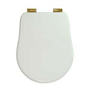 Toilet seat, Bella, White