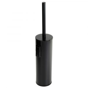 FORTIS, Brush holder, flask metal, matt black