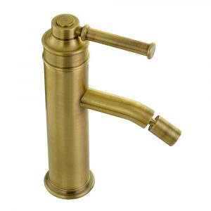 Bidet faucet, click-clack included