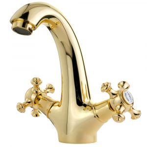 Sink faucet, click-clack included