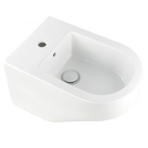 JOY Hanging bidet, white ceramic