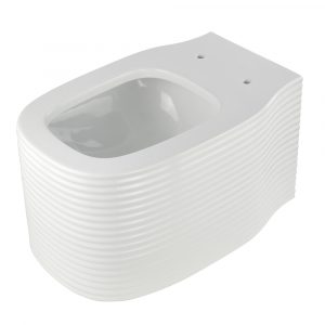 MARE The toilet is suspended, white ceramic