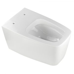 UNICA  The toilet is suspended, white ceramic