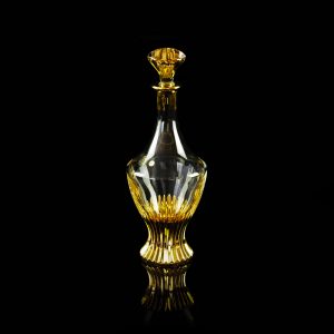 OPERA Decanter 0,85 l. H 35cm, cristallo / decor gold24k