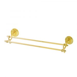 Portasciugamani doppio, oro
