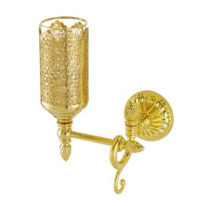 Parete di vetro, vetro decor oro / oro